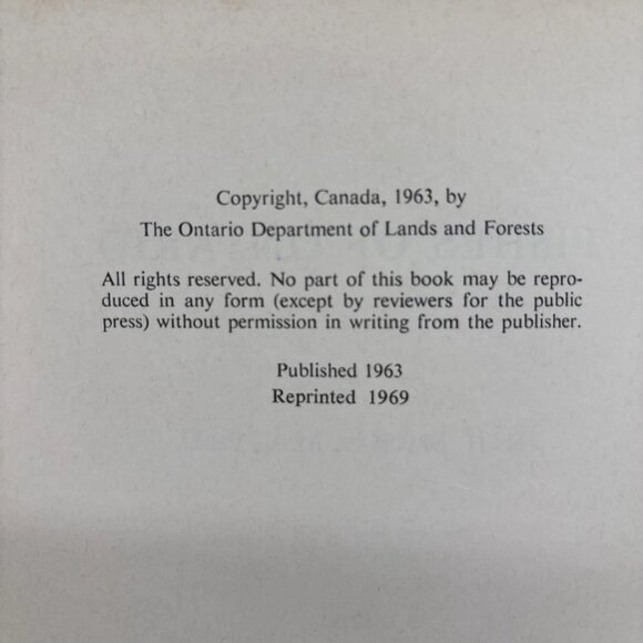 Fishes Of Ontario by H.H. MacKay (Hardcover, 1969) Department of Lands & Forests - Picture 4 of 4